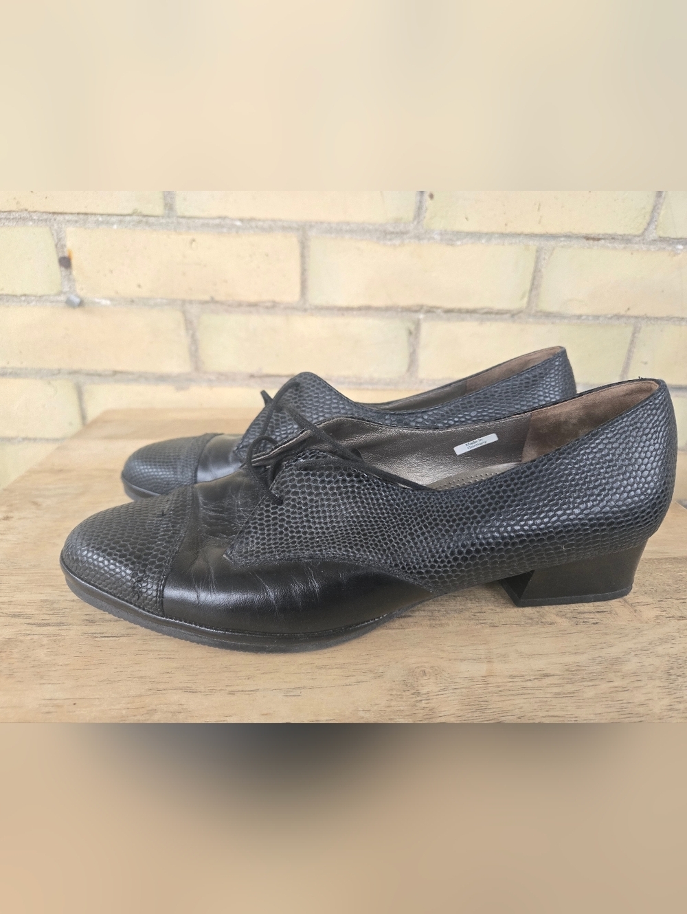 Vintage Leather Oxfords